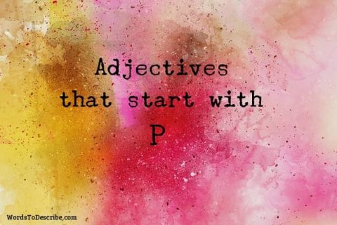 funny words that start with p